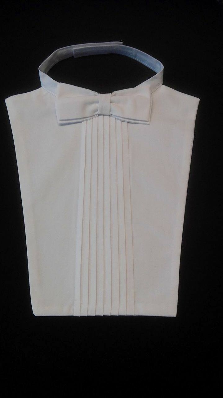 Jabot ambtenaar B.S. met vlinderstrik Jabot ambtenaar B.S. met vlinderstrik